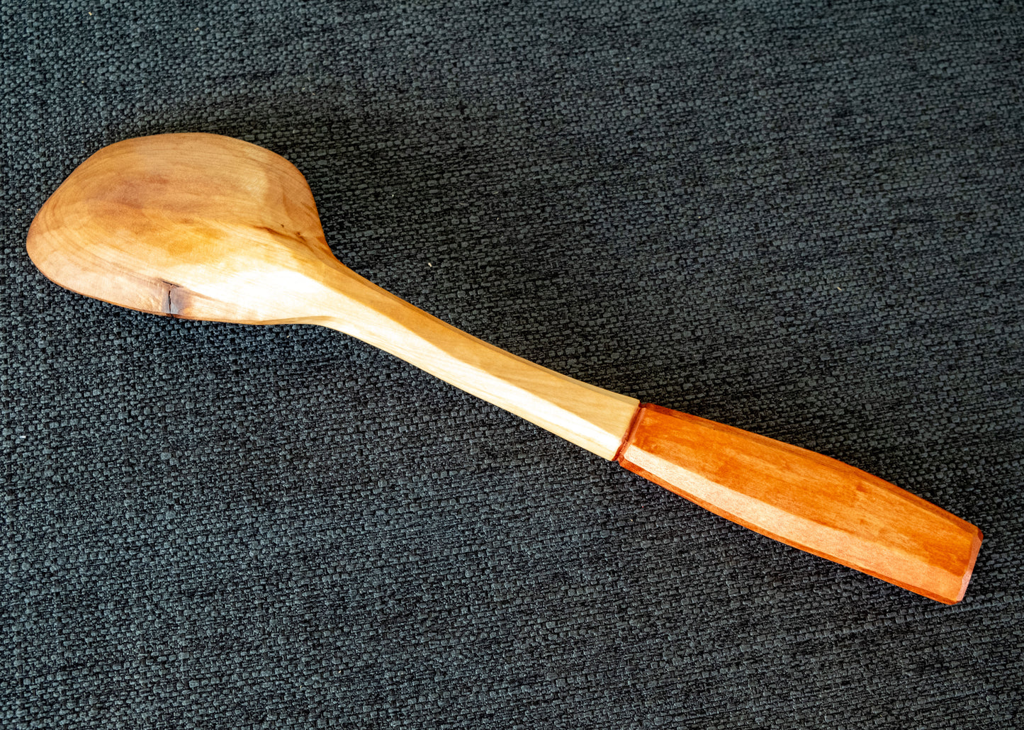 Asymmetrical Birch Cooking Spoon