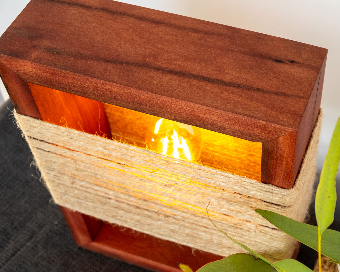 Blackbutt Recycled Timber 12volt Lamp