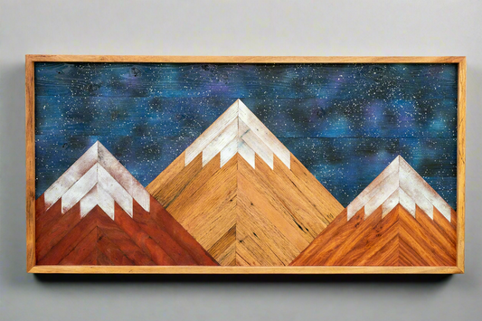 Mountainscape Wall Art 1200x600mm