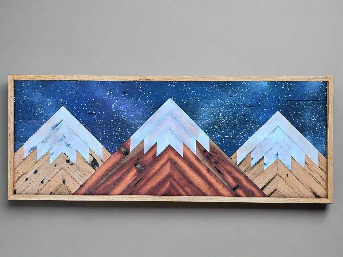 Mountainscape Wall Art 1200x500mm (pre-order)