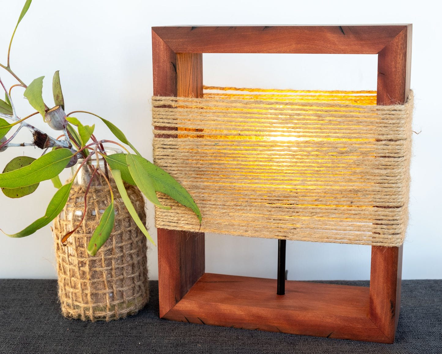 Blackbutt Recycled timber 12volt lamp